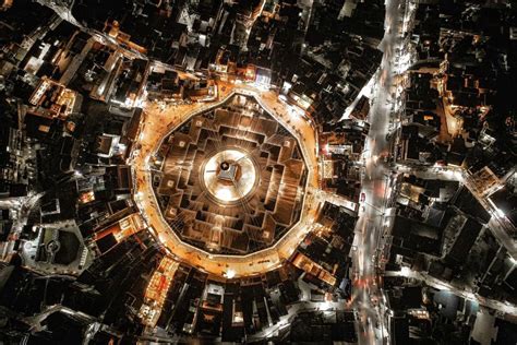 Amazing aerial Night view of Boudhanath Stupa, Kathmandu. Pic. @misancibirigo | Stupa, Aerial ...