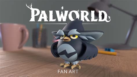 ArtStation - Palworld #15 Hoocrates pal fanart