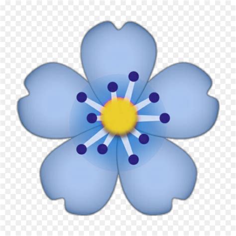 Blue Flower Emoji Copy Paste | Best Flower Site