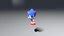 3DS Sonic(Run) - Download Free 3D model by charliescrunch [a50492b ...