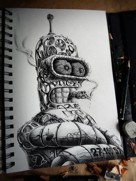 Amazing Pencil Sketches By Graphic Designer PEZ