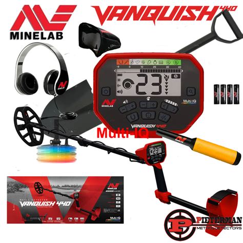 Minelab Vanquish 440 Multi-IQ, met gratis Pro-Find 15 pinpointer ...