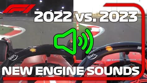 F1 NEW ENGINE SOUNDS 2022 VS 2023 | All F1 Teams Real Life Onboard Sound - YouTube