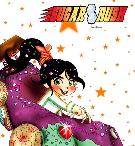 Sugar Rush - Vanellope Von Schweetz - New Kart. by DrawDuverse on DeviantArt