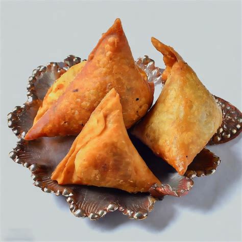 Premium AI Image | samosa or singara Traditional fried or baked ...