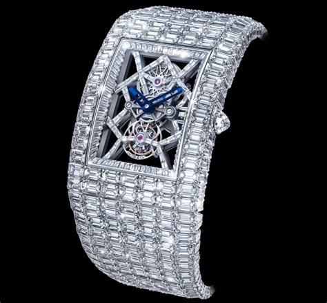 Billionaire III Baguette White Diamonds | Jacob & Co