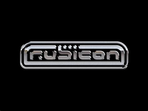 Rubicon (logo) by mattcolewilson on Dribbble