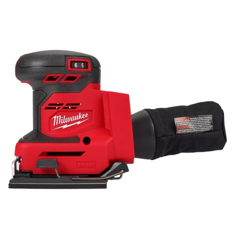 Milwaukee Tool M18 18V Lithium-Ion Cordless Orbital 1/4 Sheet Sander ...