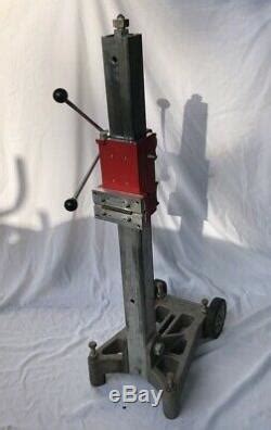 Milwaukee 4130 Core Drill Rig Stand Large Base 80lbs Heavy Duty Dymorig NICE