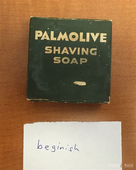 Vintage Palmolive Soap | Badger & Blade