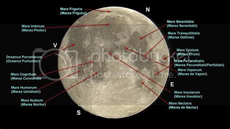 LUPU VICTOR ASTRONOMY: Moon Maps - Craters of the Moon