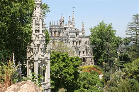 Visiting the Quinta da Regaleira, Sintra, Portugal