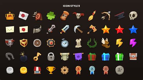 730+ 2D Icon Pack in 2D Assets - UE Marketplace