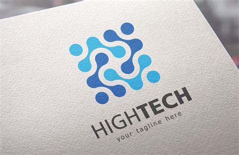 High Tech Logo | Branding & Logo Templates ~ Creative Market