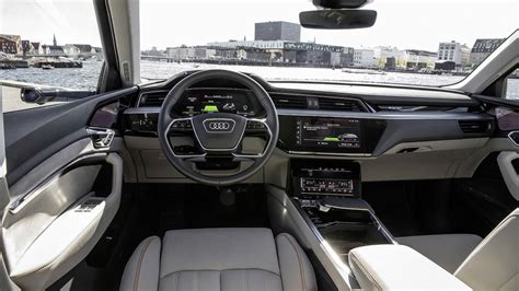 Audi E-Tron Reveals High-Tech Interior With Five Screens