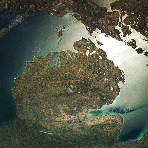 Michigan via satellite : r/Michigan