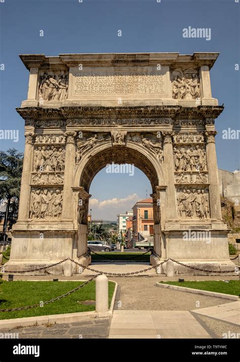 Trajan arch benevento hi-res stock photography and images - Alamy