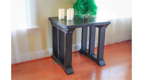 Rustic End Table – Free Woodworking Plan.com