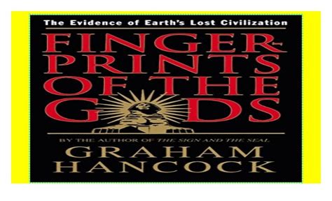 Fingerprints of the Gods paperback$