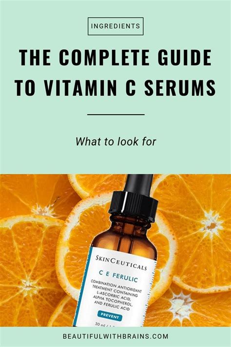 The Complete Guide To Vitamin C Serums – Beautiful With Brains