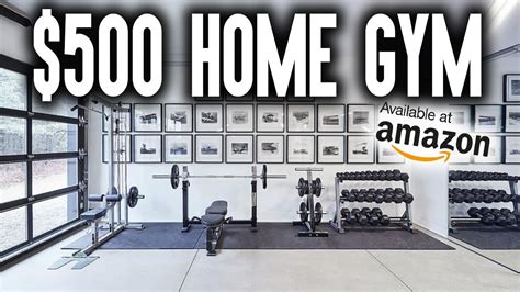 How to BUILD a $500 HOME GYM on AMAZON - YouTube