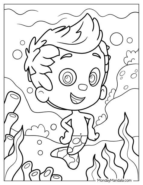 22 Bubble Guppies Coloring Pages (Free PDF Printables)