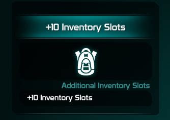 Defiance: Ten Slot Inventory Module - Orcz.com, The Video Games Wiki