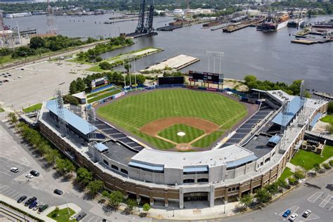 Harbor Park - Norfolk Virginia - Home of the Norfolk Tides (Triple-A International League ...