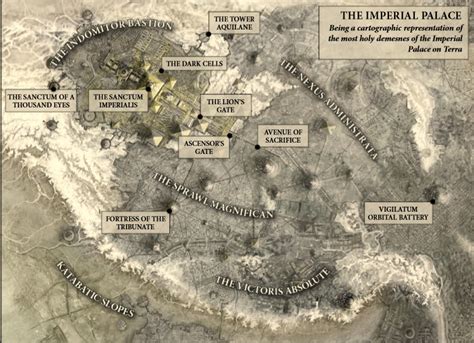 warhammer 40k - Map of the Imperial Palace on Earth - Science Fiction & Fantasy Stack Exchange