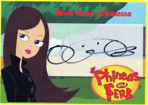 Olivia Olson from Phineas and Ferb | Custom Autograph Cards | Pintere…