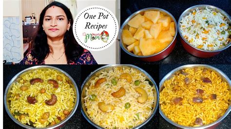 Quick and Easy Rice Recipes Part - 2 || One Pot Meal || Lunch Box Recipes || Rice Varieties ...