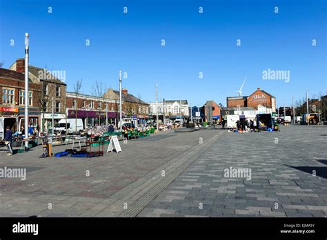 Blyth Town Centre Stock Photo - Alamy