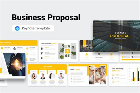 Business Proposal Keynote Presentation Template | Nulivo Market