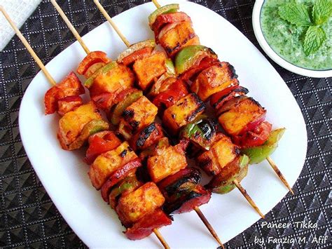 Paneer Tikka Recipe - Muslim Ink