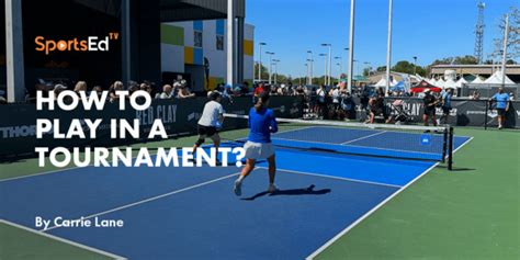 Pickleball Tournaments – What you need to know | SportsEdTV