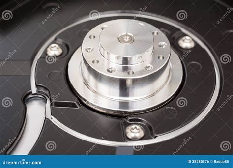 Hard Disk Drive Spindle stock photo. Image of memory - 38280576