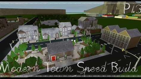 Roblox Bloxburg Speedbuilds City