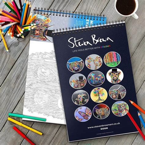 Colouring Books - By Steven Brown Art