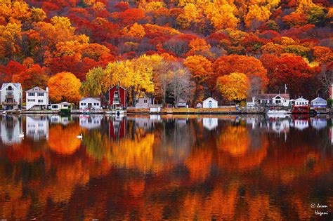 Autumn Reflections - Connecticut | Reflection photos, New england ...