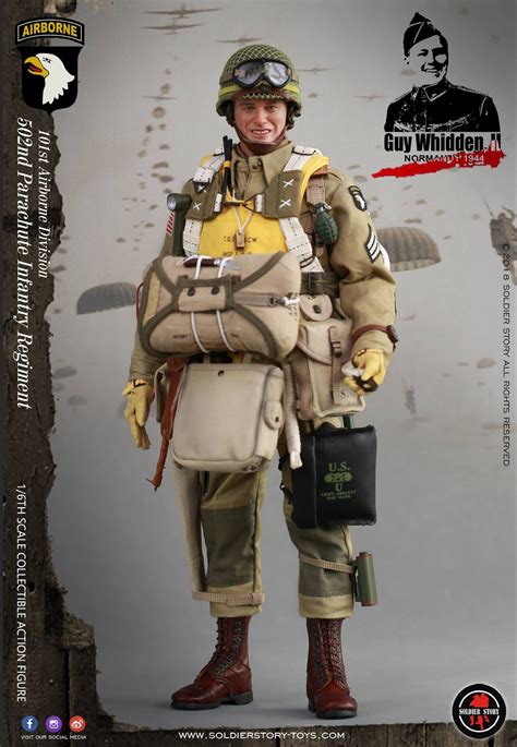 toyhaven: Soldier Story 1/6th WWII 101ST AIRBORNE DIVISION “GUY WHIDDEN, II” 12" action figure