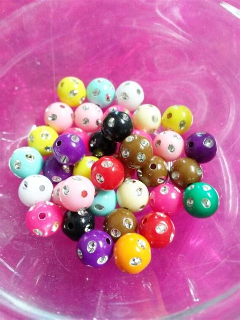 Bling Beads-Acrylic Beads-Bulk Beads-Wholesale