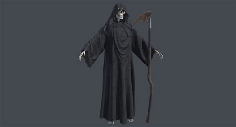 grim reaper 3d model