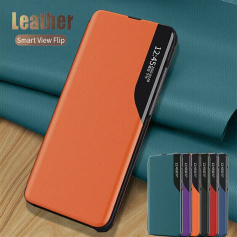 Smart View Leather Flip Thin Case Cover For Samsung Galaxy S20 FE 5G S21 Ultra | eBay