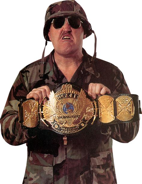 Sgt. Slaughter Wwe Champion by NuruddinAyobWWE on DeviantArt