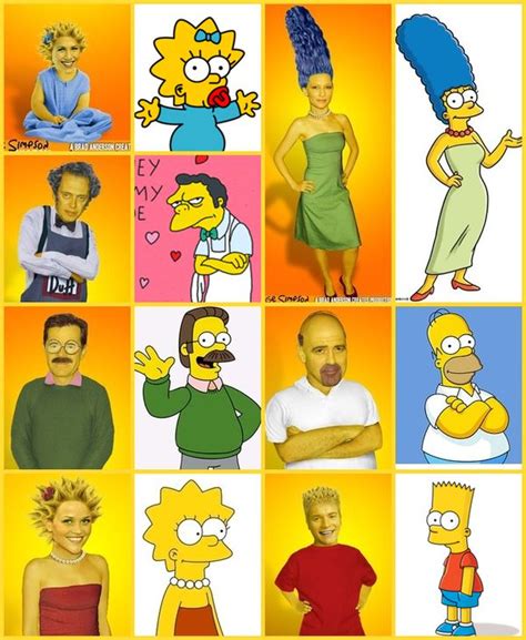 The simpsons toon and live | Family halloween costumes, The simpsons ...