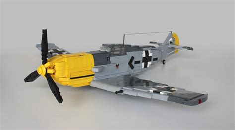 LEGO scale modeling in the form of a 1/18 Messerschmitt Bf 109