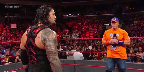 WATCH: John Cena & Roman Reigns Shoot Promo on RAW