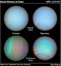 The Colorful Lives of the Outer Planets | ESA/Hubble