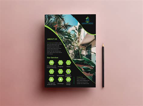 Landscaping Flyer on Behance