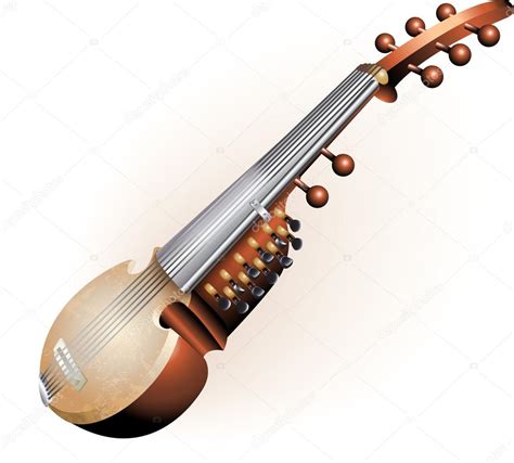 Traditional Indian sarod Stock Vector Image by ©nahariyani #36048601